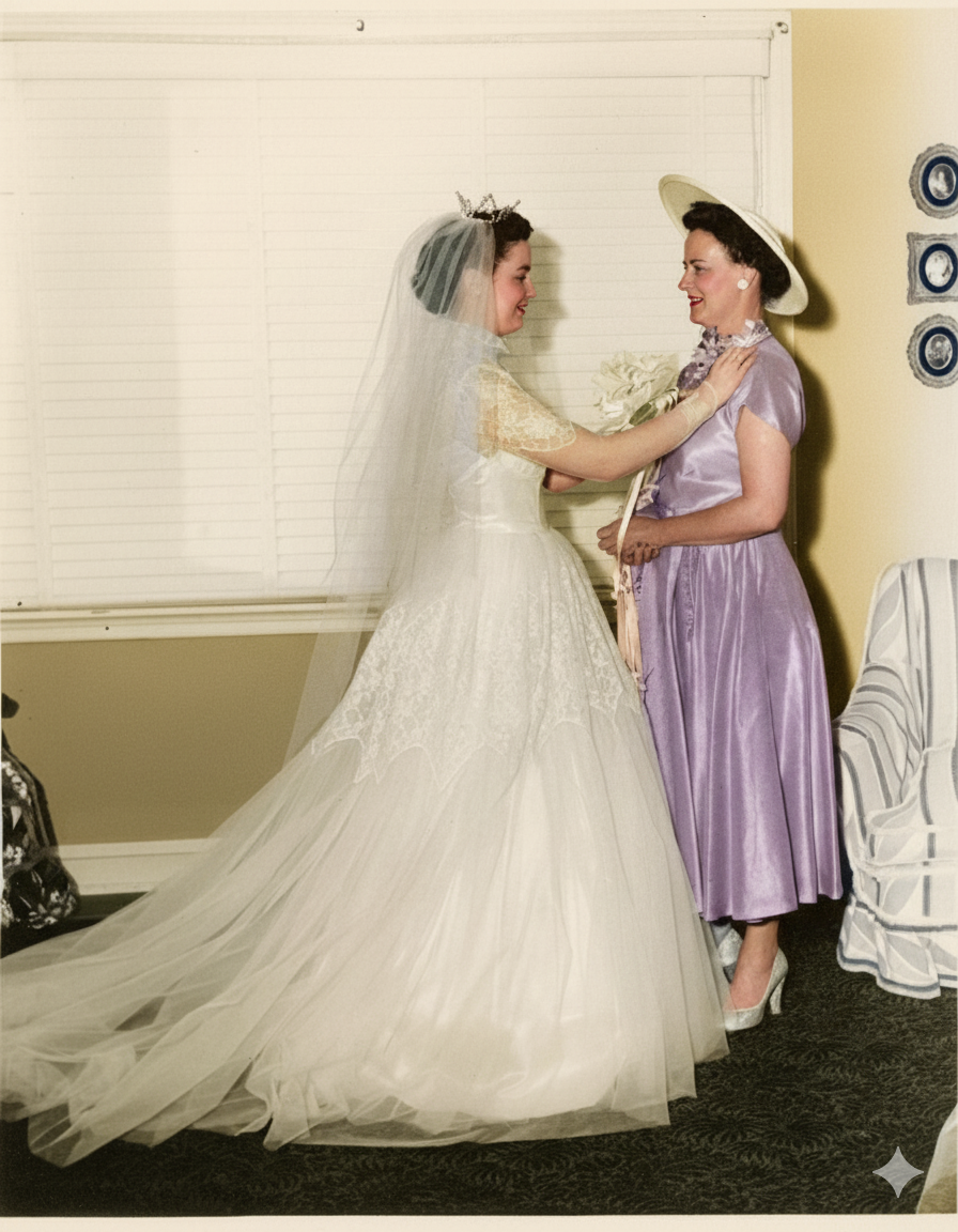 Mom-Dad Wedding 1953 (35)